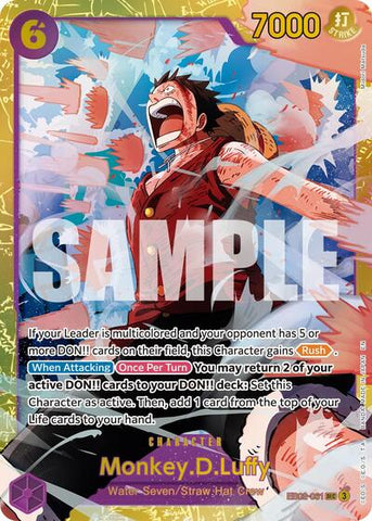 Monkey.D.Luffy (Reprint) - (EB02-061) - Premium Booster -The Best- Vol. 2 - (Secret Rare)