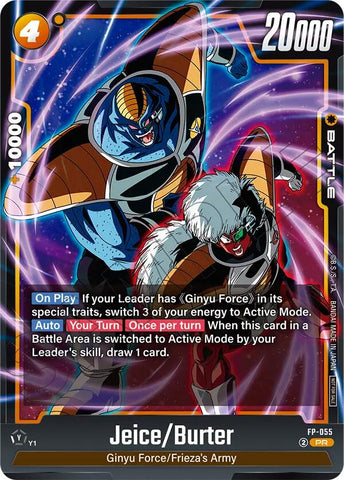 Jeice/Burter (Tournament Pack 08) [Fusion World Tournament Cards]