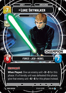 Luke Skywalker - Jedi Knight (Champion) (175) (175) [Sector and Regional Promos: Season 1]