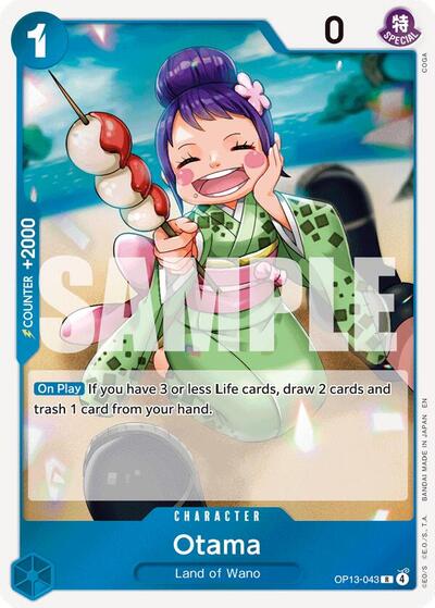 Otama - (OP13-043) - Carrying On His Will - (Rare)