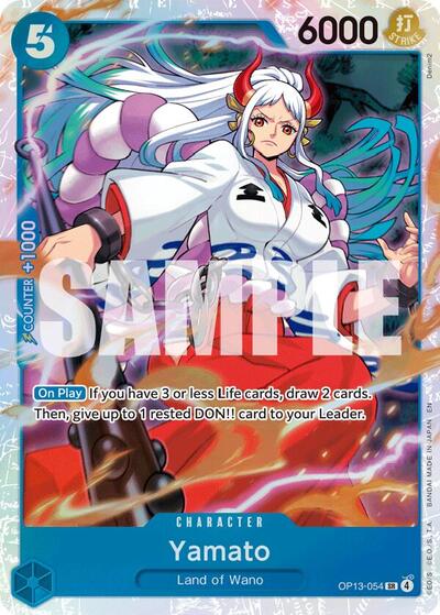 Yamato - (OP13-054) - Carrying On His Will - (Super Rare)