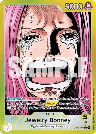 Jewelry Bonney - (OP13-100) - Carrying On His Will - (Leader)