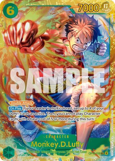 Monkey.D.Luffy - (OP13-118) - Carrying On His Will - (Secret Rare)