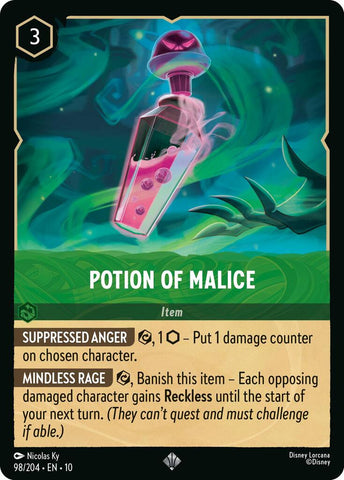Potion of Malice (98/204) [Whispers in the Well]