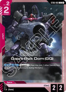 Image for Gaia's Rick Dom (GQ) (ST06-003) - Gundam Card Game