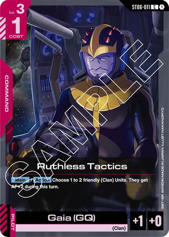 Image for Ruthless Tactics (ST06-011) - Gundam Card Game