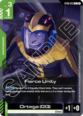 Image for Fierce Unity (ST06-013) - Gundam Card Game