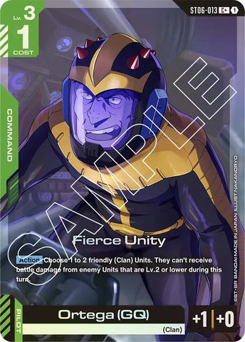Image for Fierce Unity (C+) (ST06-013) - Gundam Card Game
