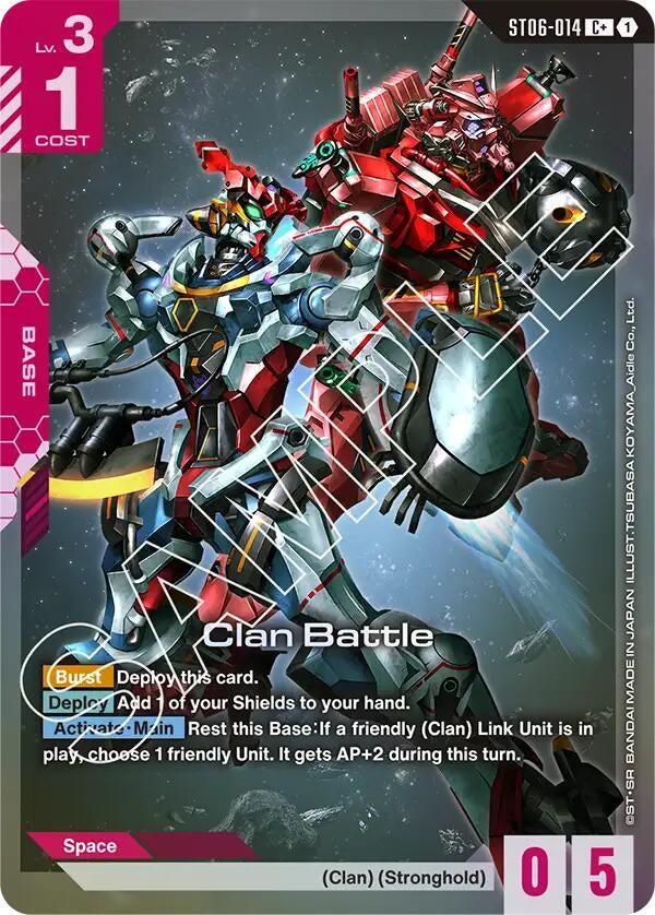 Image for Clan Battle (C+) (ST06-014) - Gundam Card Game