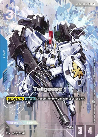 Image for Tallgeese (R+) (GD02-005) (Dual Impact) - Gundam Card Game
