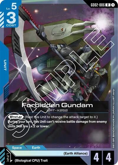 Forbidden Gundam (GD02-006) - Dual Impact (R)