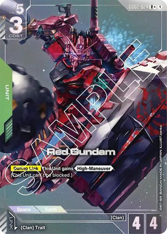 Red Gundam (R+) (GD02-024) - Dual Impact (R+)