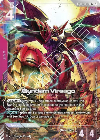 Image for Gundam Virsago (LR+) (GD02-037) (Dual Impact) - Gundam Card Game