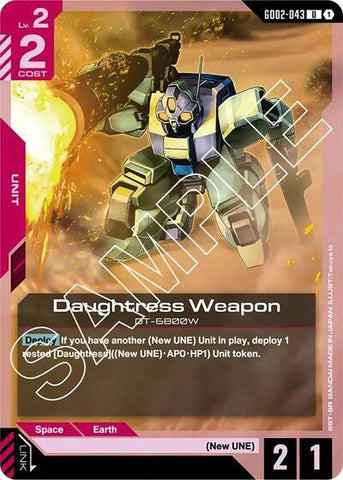 Daughtress Weapon (GD02-043) - Dual Impact (UC)