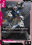 Image for Sayla's Light-Type Guncannon (GD02-046) (Dual Impact) - Gundam Card Game