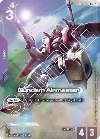 Image for Gundam Airmaster (U+) (GD02-059) (Dual Impact) - Gundam Card Game