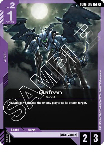 Image for Gafran (GD02-066) (Dual Impact) - Gundam Card Game