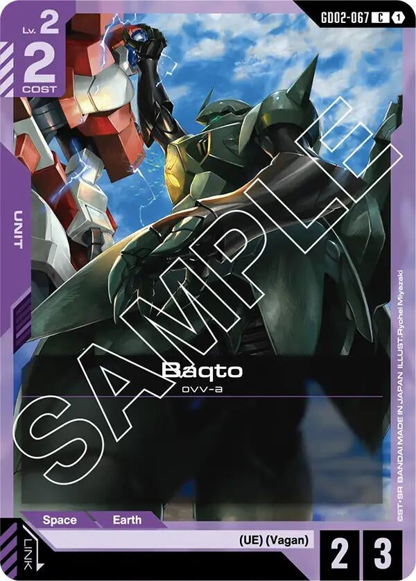 Image for Baqto (GD02-067) (Dual Impact) - Gundam Card Game