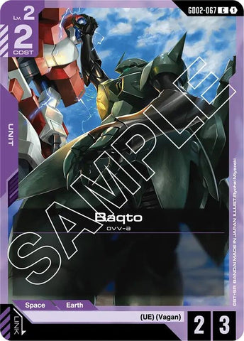 Image for Baqto (GD02-067) (Dual Impact) - Gundam Card Game