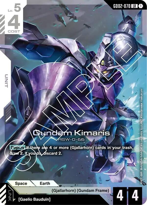 Image for Gundam Kimaris (GD02-070) (Dual Impact) - Gundam Card Game