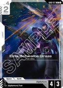 Image for Ein's Schwalbe Graze (GD02-077) (Dual Impact) - Gundam Card Game