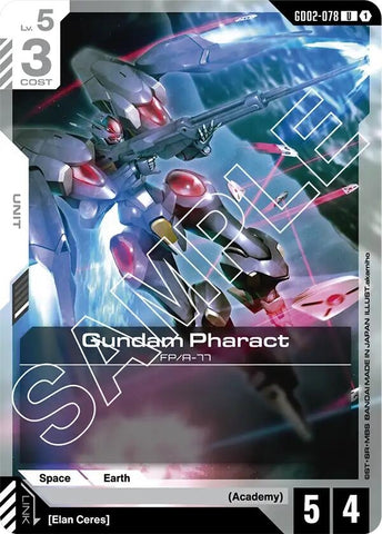 Image for Gundam Pharact (GD02-078) (Dual Impact) - Gundam Card Game