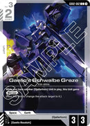 Image for Gaelio's Schwalbe Graze (GD02-082) (Dual Impact) - Gundam Card Game