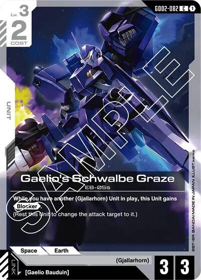 Gaelio's Schwalbe Graze (GD02-082) - Dual Impact (C)