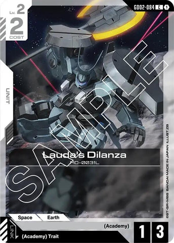 Image for Lauda's Dilanza (GD02-084) (Dual Impact) - Gundam Card Game