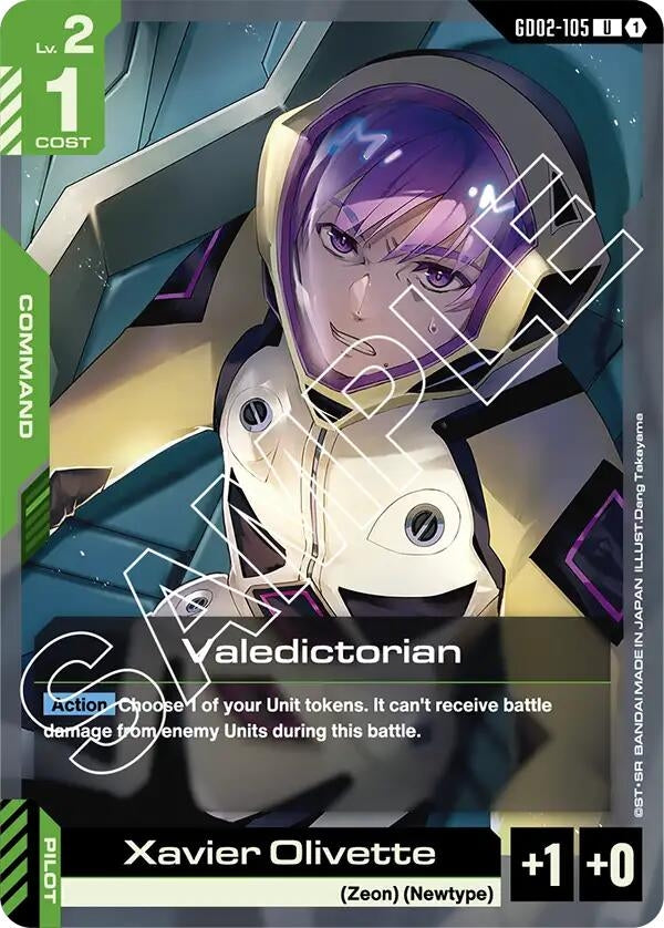 Image for Valedictorian (GD02-105) (Dual Impact) - Gundam Card Game