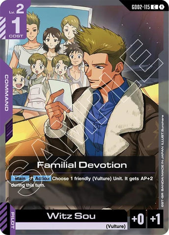 Image for Familial Devotion (GD02-115) (Dual Impact) - Gundam Card Game