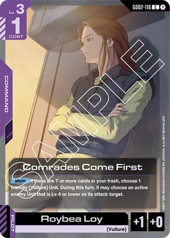 Comrades Come First (GD02-116) - Dual Impact (C)