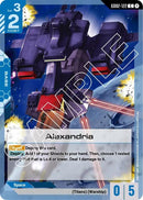 Image for Alexandria (GD02-122) (Dual Impact) - Gundam Card Game