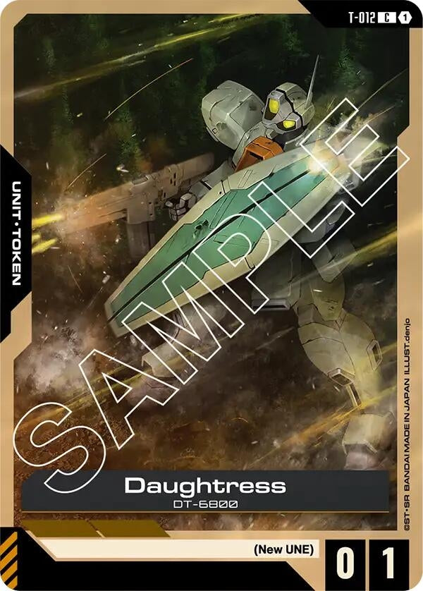 Image for Daughtress (T-012) (T-012) (Dual Impact) - Gundam Card Game