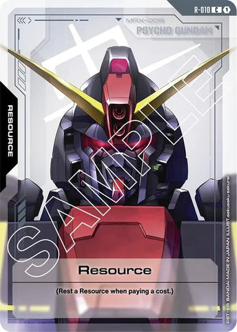 Image for Resource (R-010) (R-010) (Dual Impact) - Gundam Card Game