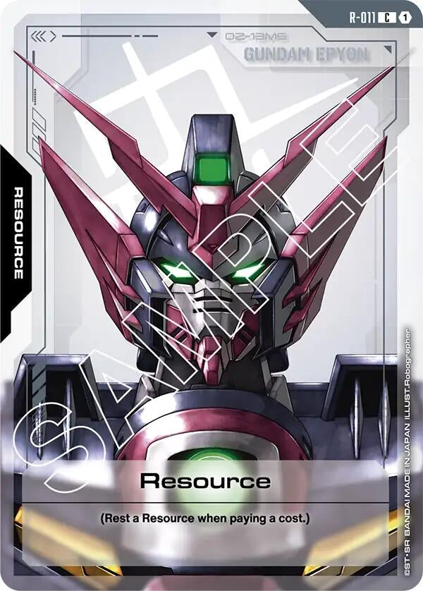 Image for Resource (R-011) (R-011) (Dual Impact) - Gundam Card Game