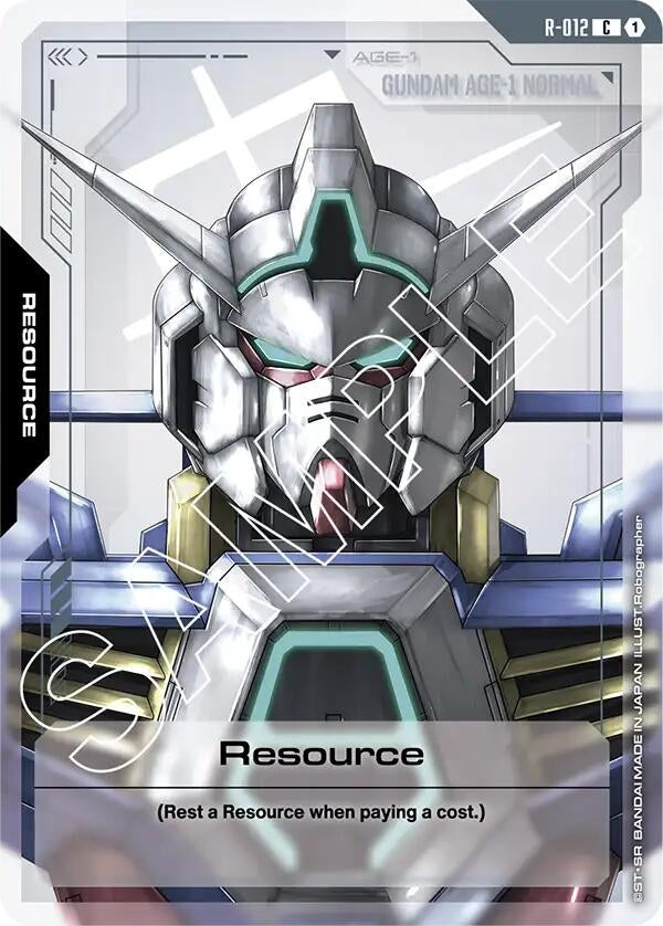 Image for Resource (R-012) (R-012) (Dual Impact) - Gundam Card Game