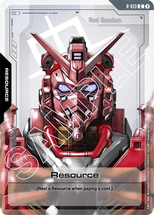 Image for Resource (R-013) (R-013) (Dual Impact) - Gundam Card Game