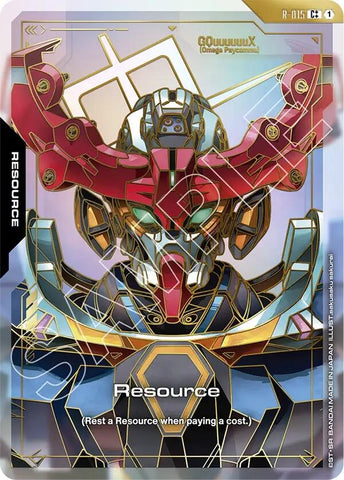 Image for Resource (R-015) (C++) (R-015) (Dual Impact) - Gundam Card Game