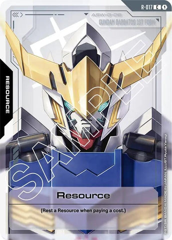 Image for Resource (R-017) (R-017) (Dual Impact) - Gundam Card Game