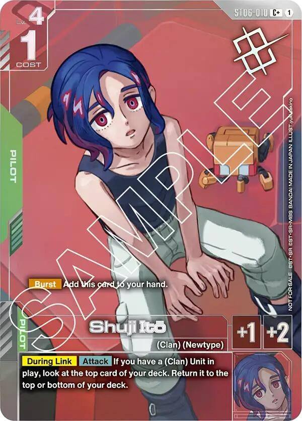 Image for Shuji Ito (Store Tournament Winner Pack 02) (ST06-010) - Gundam Card Game