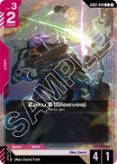 Image for Zaku III (Sleeves) (Store Tournament Participant Pack 02) (GD02-048) - Gundam Card Game