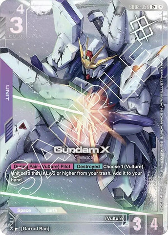 Image for Gundam X (GD02-056) (Store Tournament Winner Pack 02) (GD02-056) - Gundam Card Game