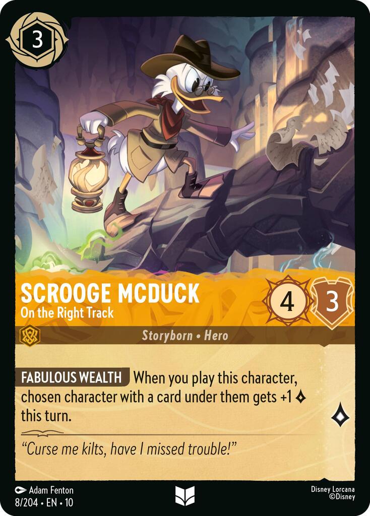 Scrooge McDuck - On the Right Track (8/204) [Whispers in the Well]