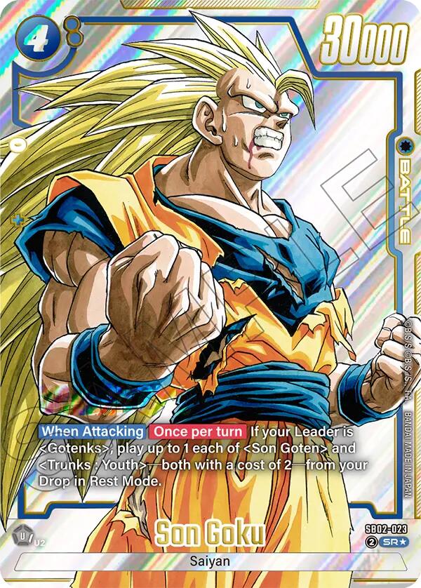 Son Goku (SB02-023) (Alternate Art) [Manga Booster 02]