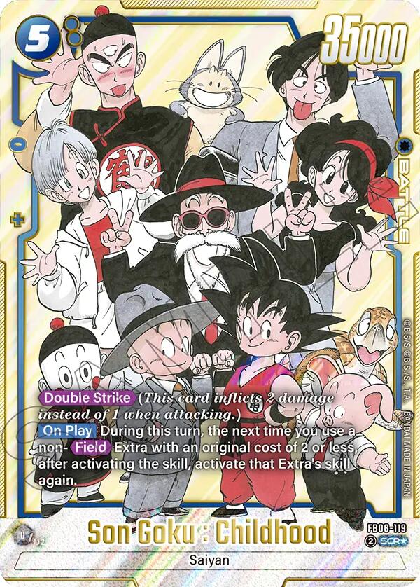 Son Goku : Childhood (FB06-119) [Manga Booster 02]