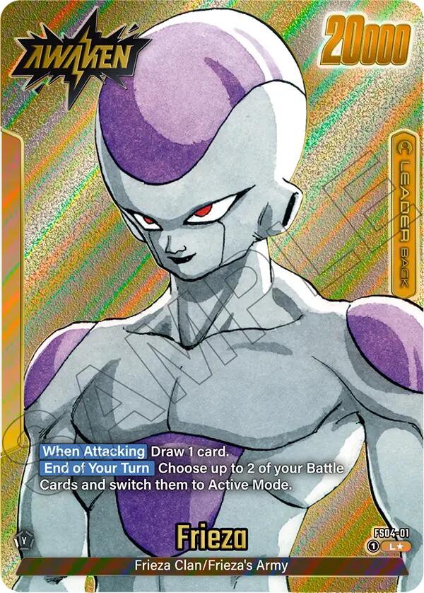 Frieza (FS04-01) (Gold) [Manga Booster 02]