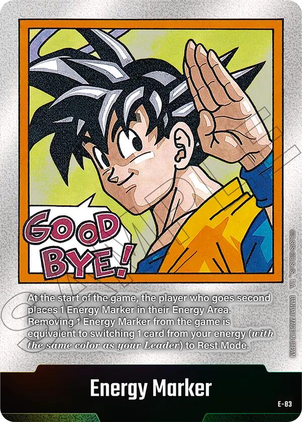 Energy Marker (E-83) [Fusion World Energy Markers]