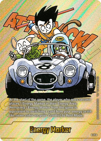 Energy Marker (E-71) (Gold) [Fusion World Energy Markers]