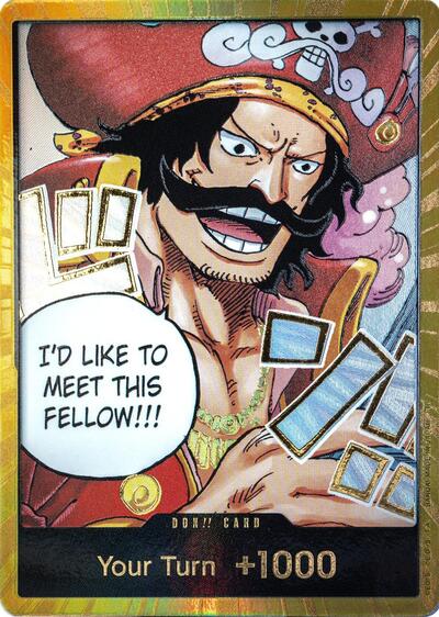 DON!! Card (Gol.D.Roger) - () - Carrying On His Will - (DON!!)